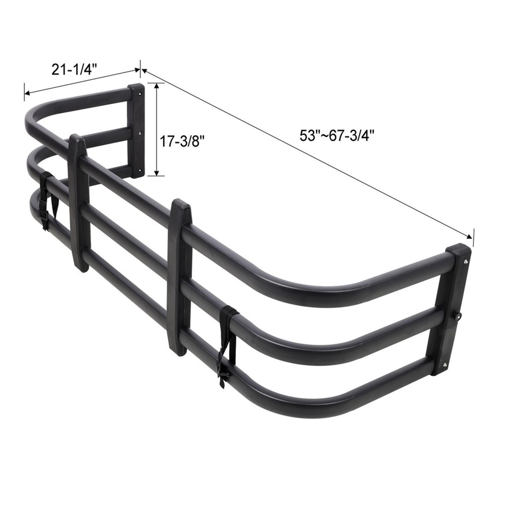 Bed Extender, Aluminum Retractable Tailgate Extender,53.33"-67.75"