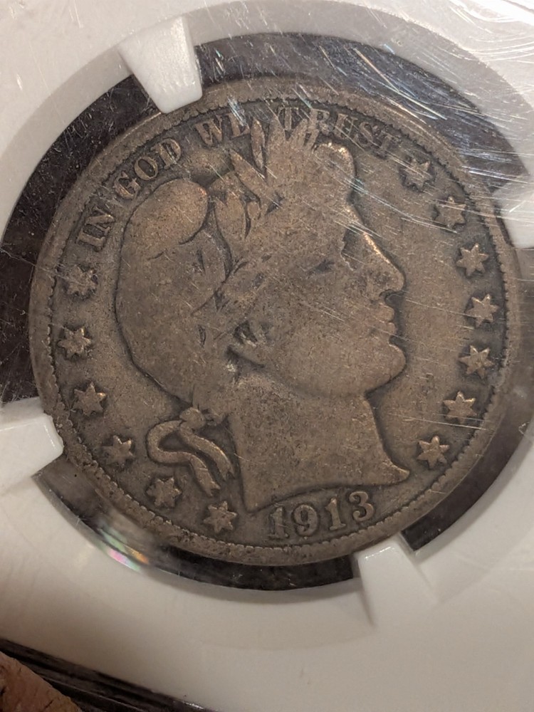 1913 Barber Half Dollar - NGC -good 4