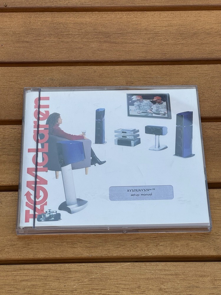 Tag McLaren AV32R Set-up Manual