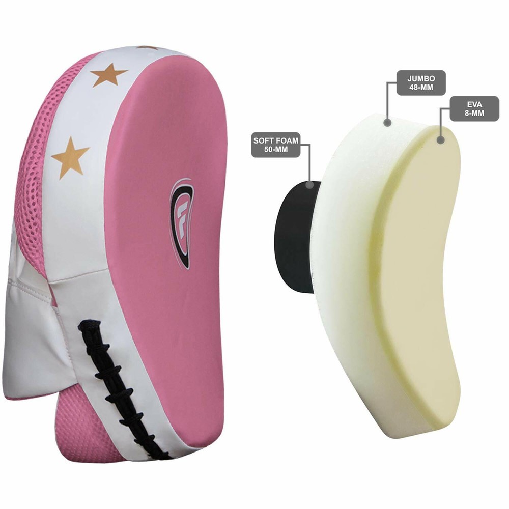 Farabi Focus Pads Hook & Jab Training Sparring Boxing Pads Pair