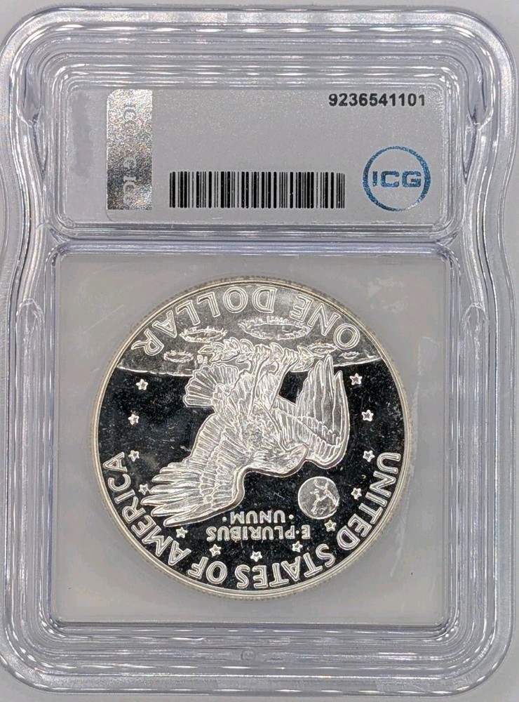 1973-S Eisenhower $1 Silver PR70 DCAM ICG