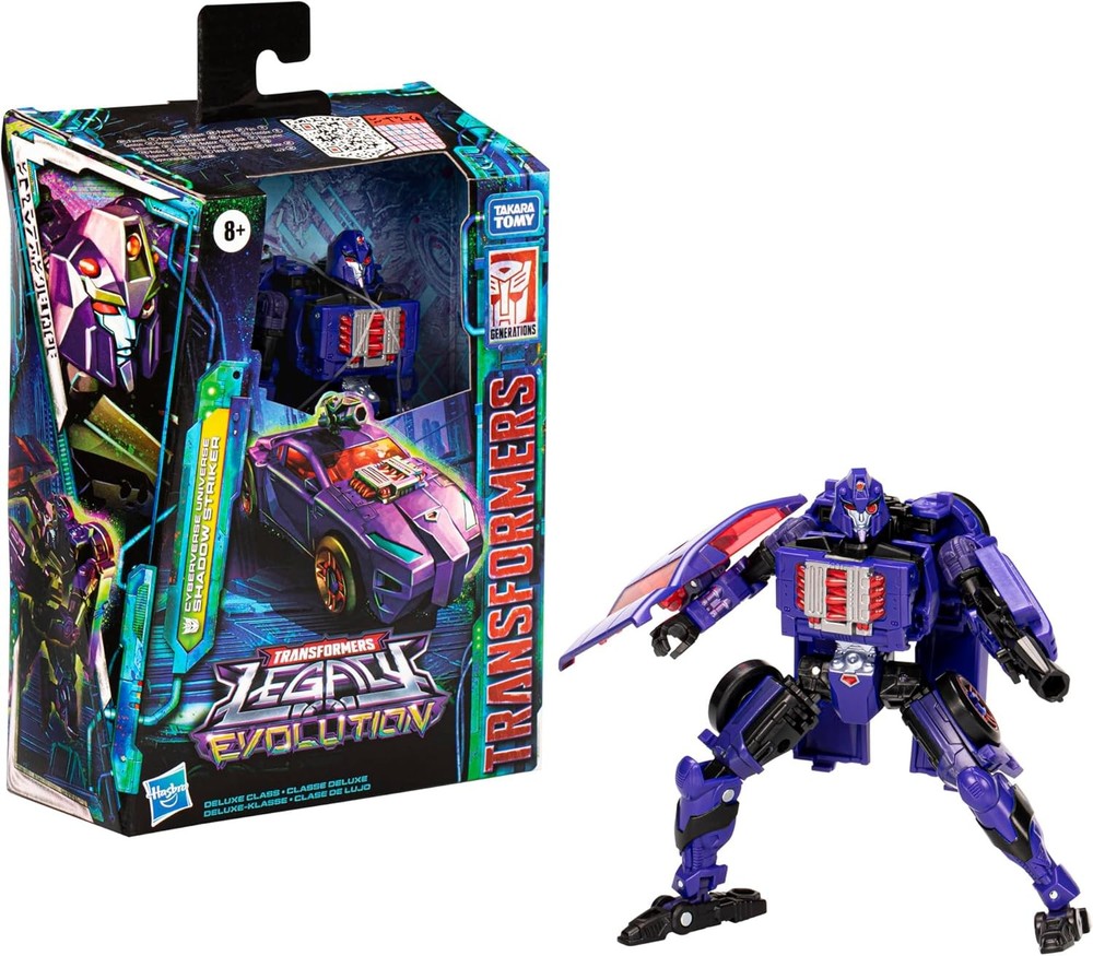 Transformers Toys Legacy Evolution Deluxe Cyberverse Universe Shadow Striker...
