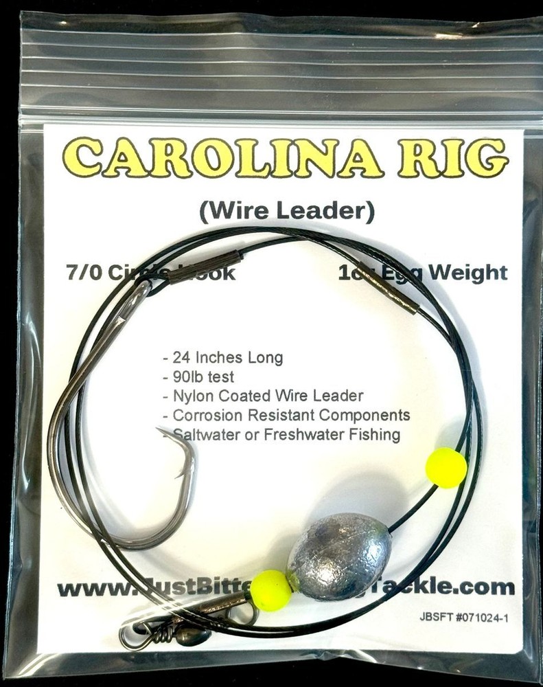 Carolina Rig (wire leader) - Choose size