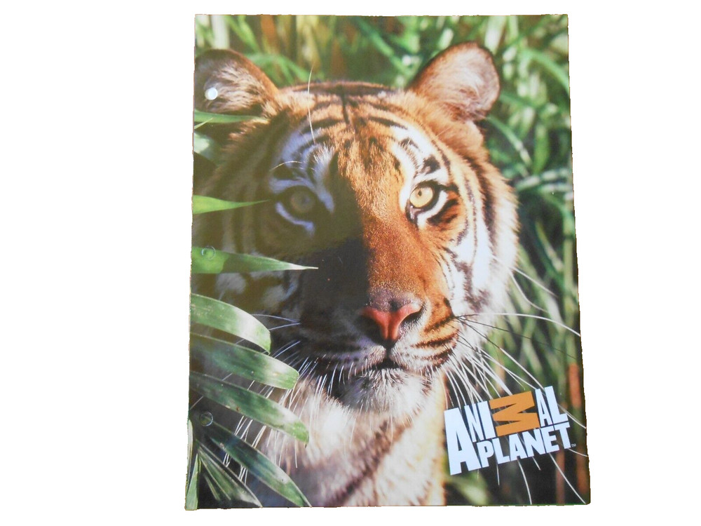 2013 ANIMAL PLANET TIGER 2 Pocket Folder - NEW