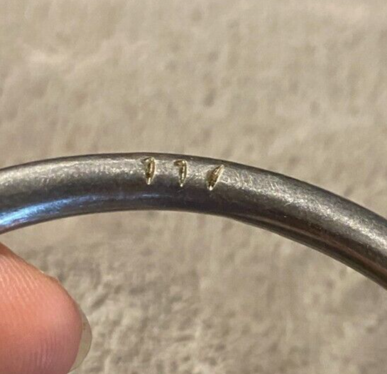 5 3/4'' REINSMAN TWISTED WIRE COPPER SNAFFLE #117 BIT