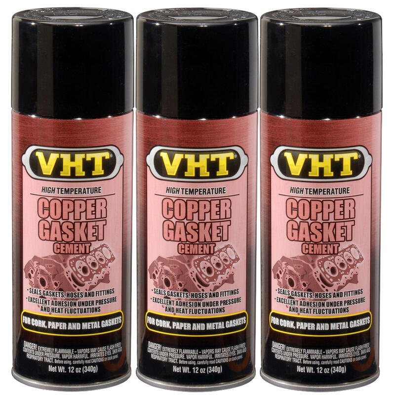 VHT Multi Purpose Adhesive SP21A (3pk); Copper Gasket Cement 12oz