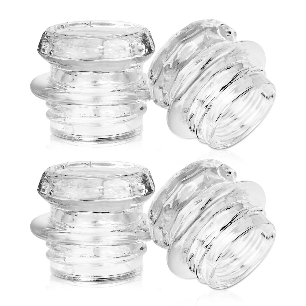 4Pcs Coffee Percolator Glass Top Replacement - Percolator Glass Top Replacement