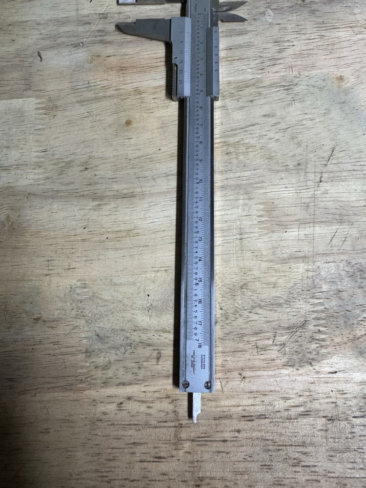 Central Tool Company Vernier Caliper & Case