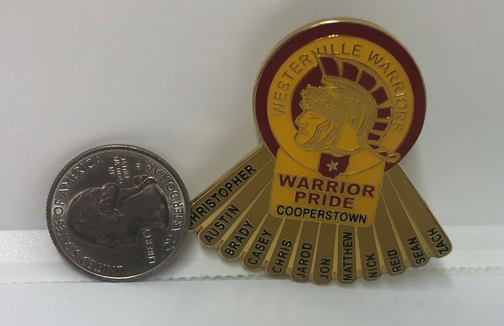 2006 Cooperstown Westerville Warriors Baseball Pin