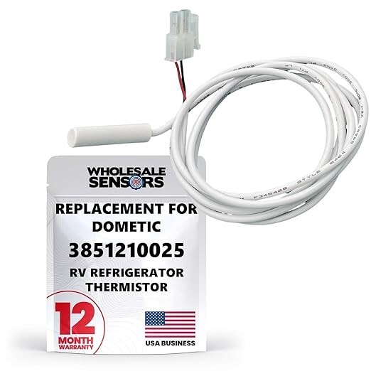 Dometic 3851210025 Replacement RV Refrigerator Thermistor 12 Month Warranty