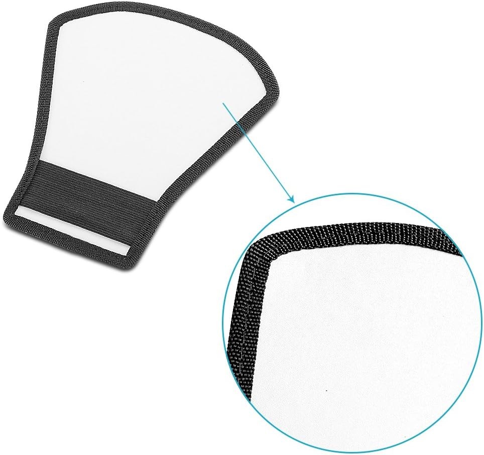 Neewer Flash Diffuser Silver/White Reflector for Nikon Speedlite SB-600,SB-800,S
