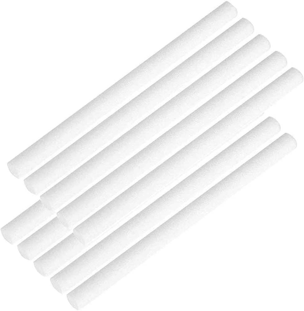 10 Pieces Humidifier Sticks Cotton Filter Refill White