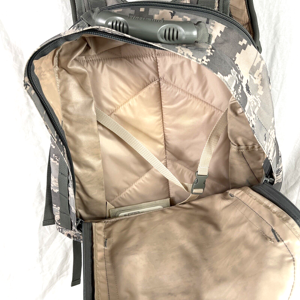 CODE ALPHA Three Day Tactical Expandable Backpack Camo Military EUC 21" Tall