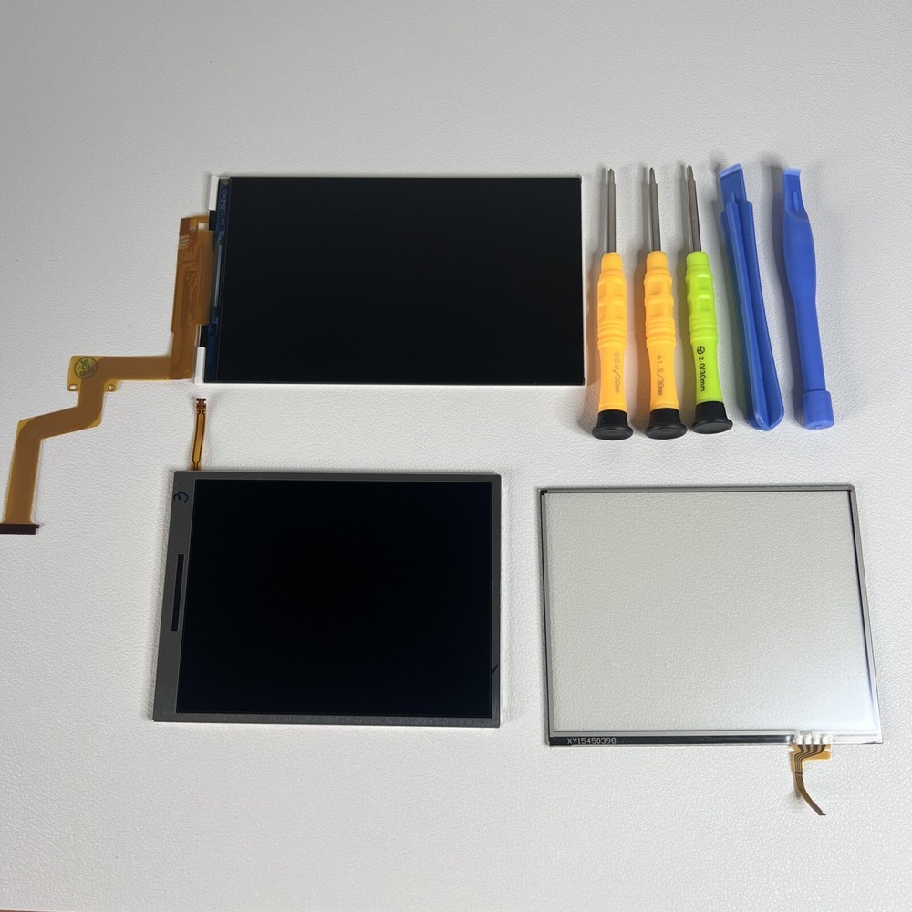 NEW Nintendo 2DS XL Top & Bottom Screen LCD Screen Display Replacement