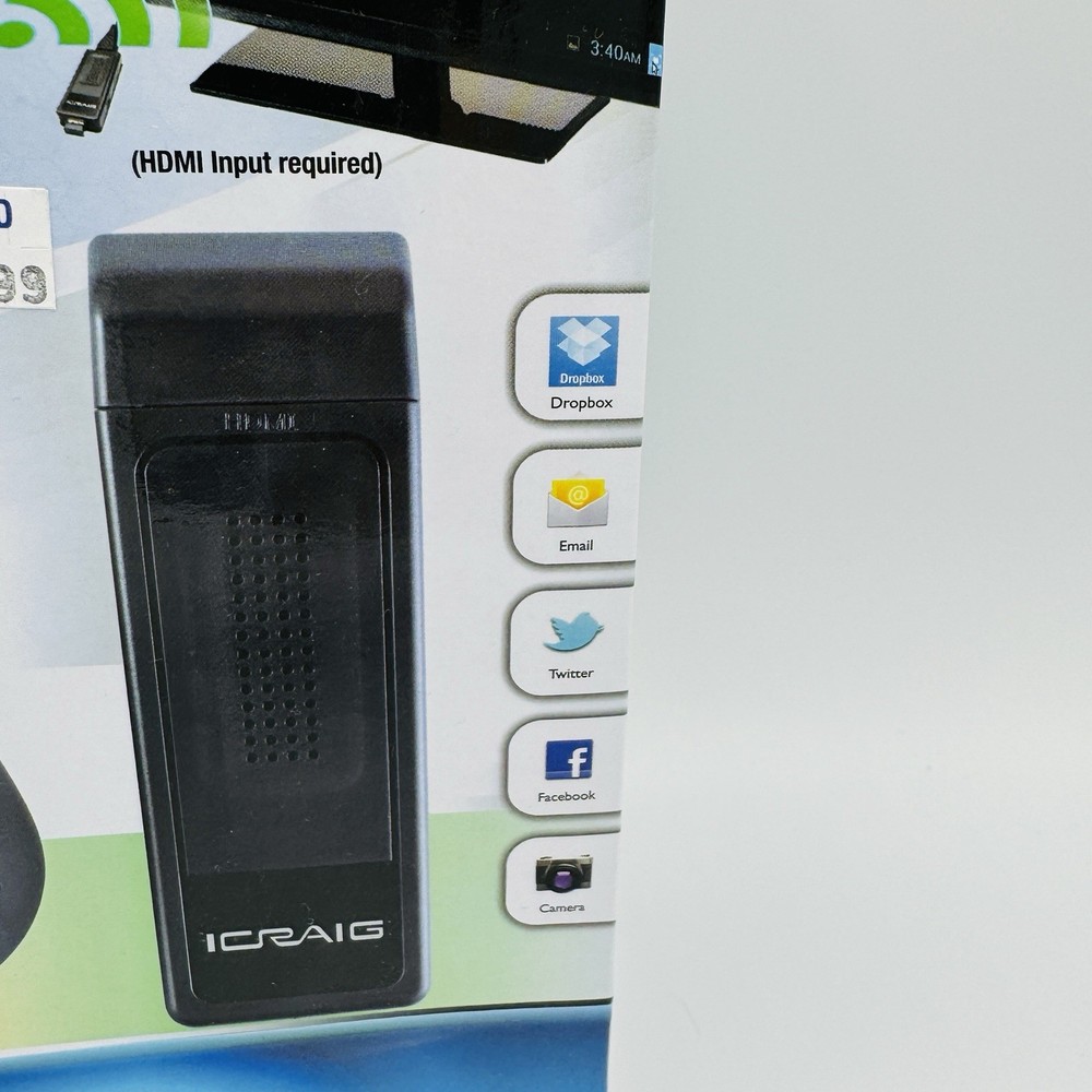 ICraig Smart TV HDMI Adapter Google Android Operating System 4GB Memory Built In