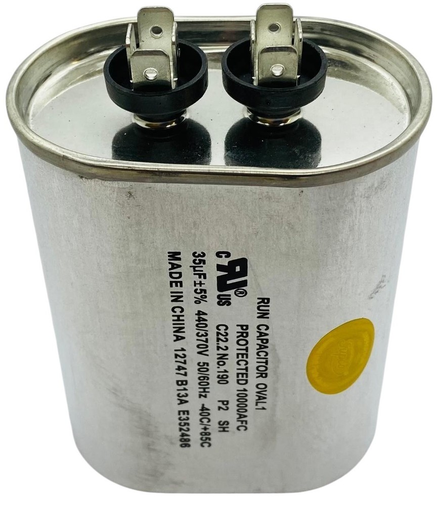 Supco® CR35X440 Oval Run Capacitor | 35 MFD, 440V