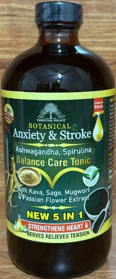 Anxiety & Stroke Tonic 16 oz.