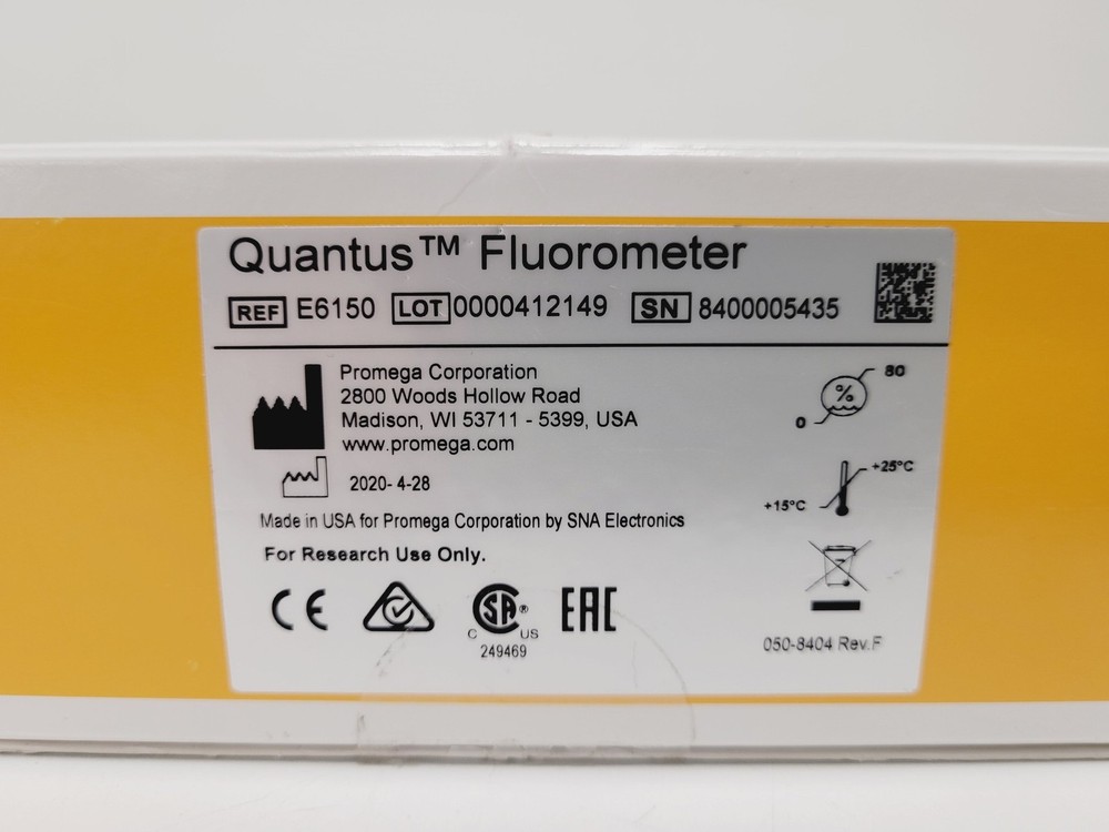 ProMega Quantus Fluorometer E6150 Lab