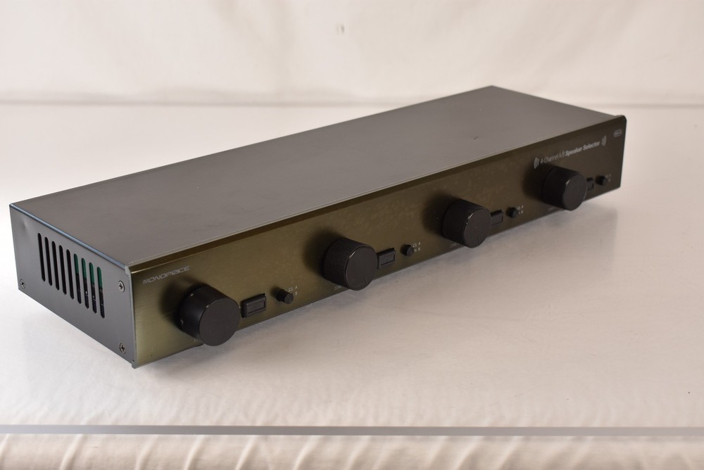 Monoprice Dual Source 4-Channel A/B Speaker Selector w/ Volume Control