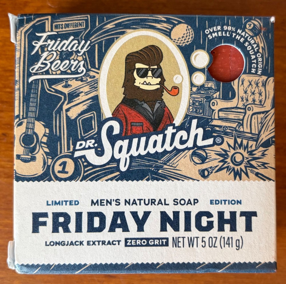 FRIDAY NIGHT ~ Limited Edition, Online Exclusive - Dr Squatch Dr. Squatch 🥃