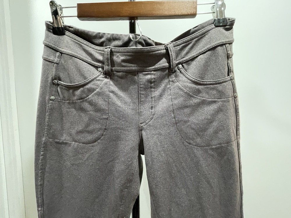 athleta leggings light brown blend nylon size M