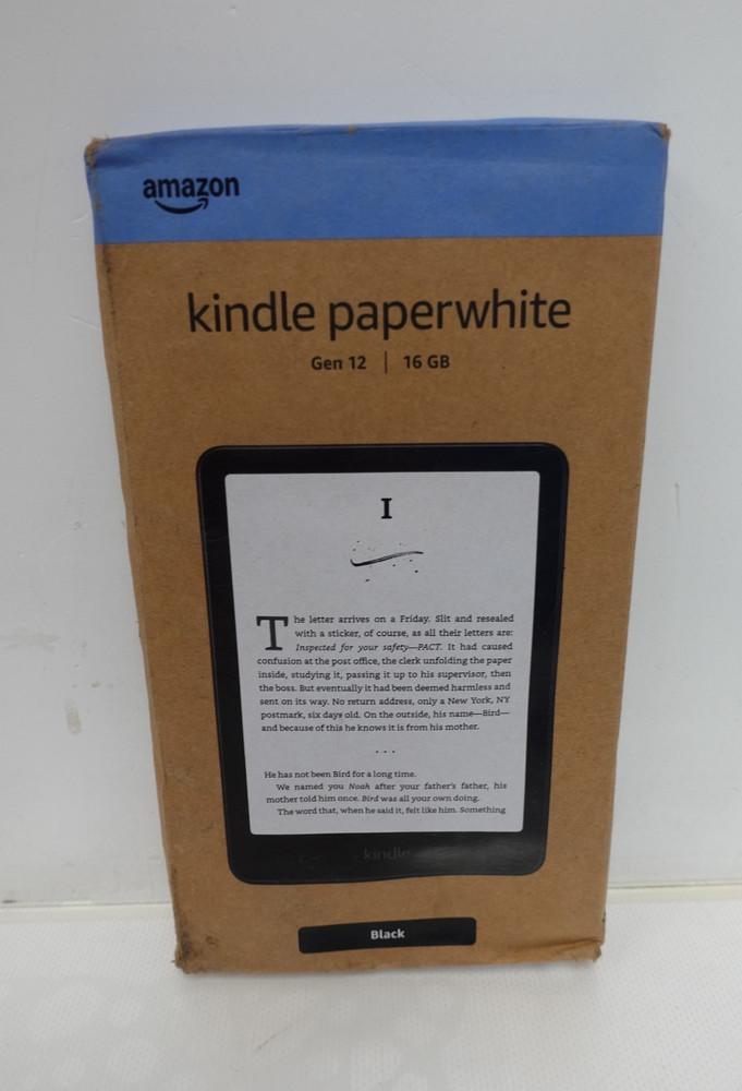 Amazon Kindle Paperwhite 12th Generation 7" 16GB, Black