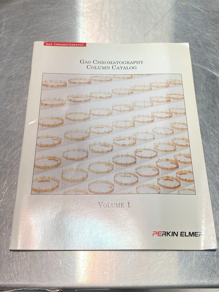 Perkin Elmer PE Gas Chromatography Vol 1 Column Catalog - Manual / Guide