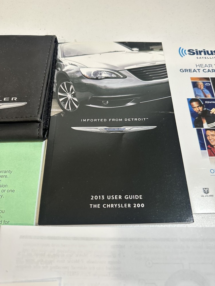 2013 User Guide The Chrysler 200