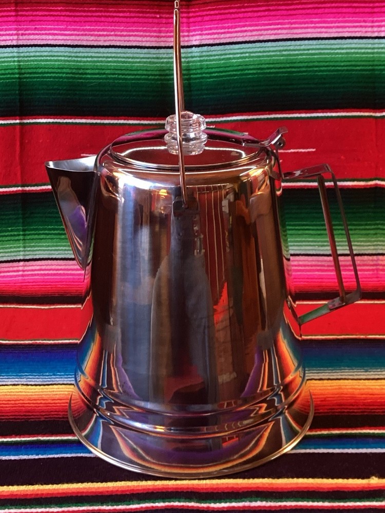 GSI Outdoors Glacier 36 Cups Coffee Maker - Silver