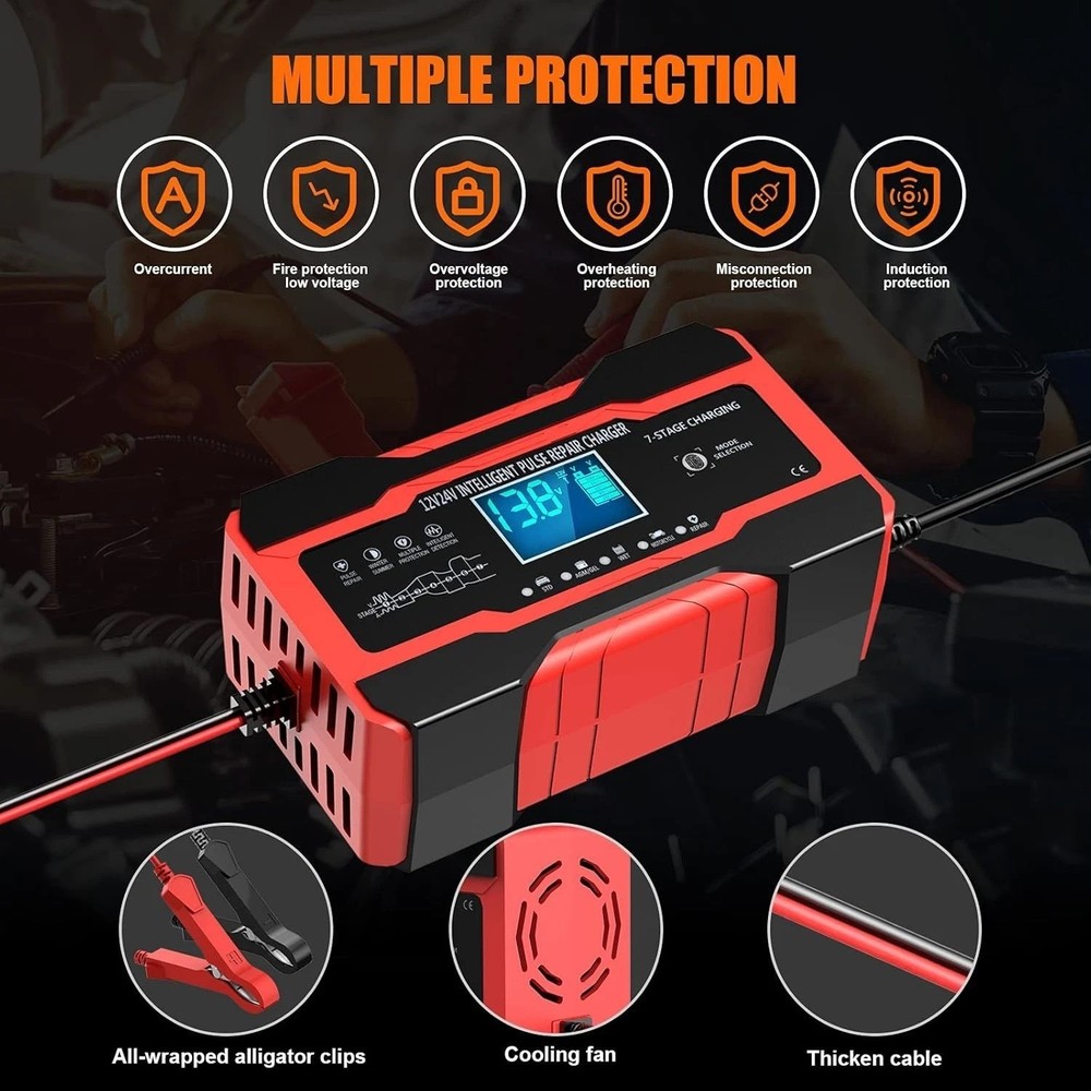 Fully-Automatic Desulfator Charger