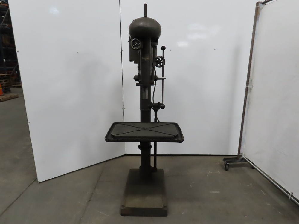 Sibley 24" Variable Speed Drill Press 8" Spindle Travel 220/440V 3 Phase
