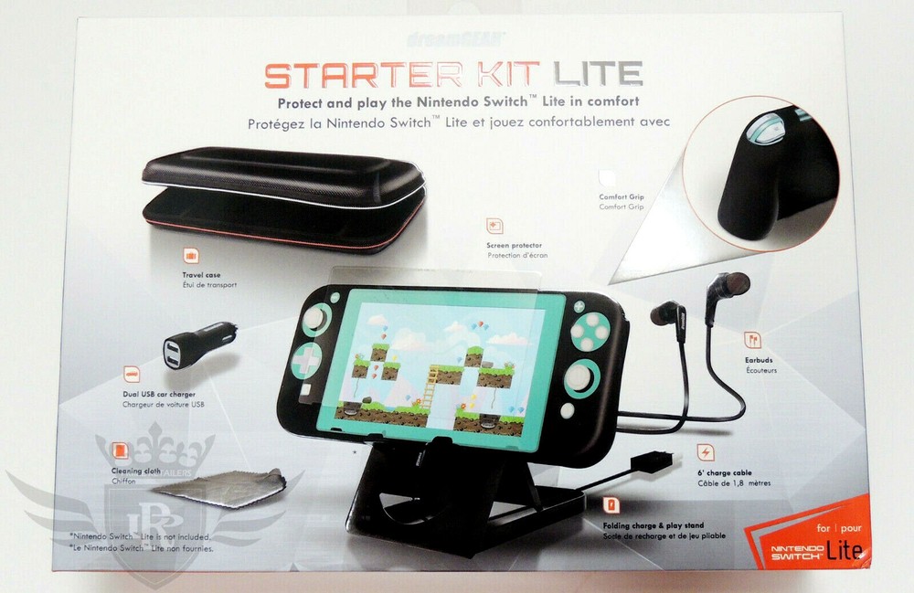 DreamGEAR Starter Kit Lite for Nintendo Switch Lite - Case and more