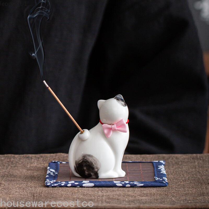 Creative Ceramic Incense Burner Ornaments Tea Pets Household Use Cute Gift
