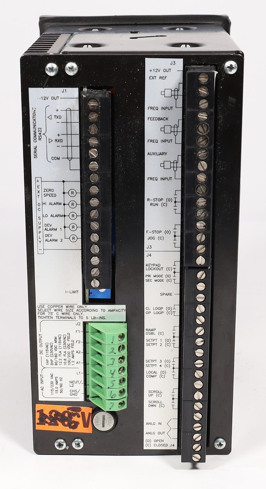 Contrex M-Drive-4 Digital DC Drive and Motion Controller Working W/ Manual