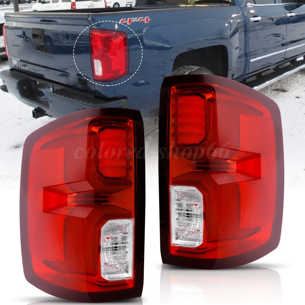 For 2016-2018 Chevy Silverado 1500 LTZ LED Tail Light Driver Passenger 84288718