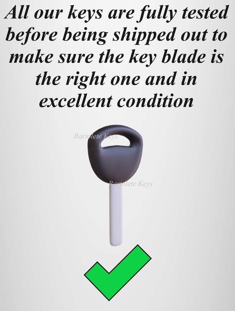 2 Replacement Car Key Blank Fits 2011 Kia Rondo