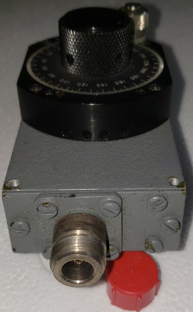 Merrimac AU46A/2NC2 Variable Coaxial Attenuator