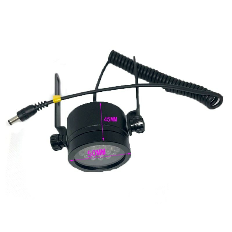 28LED Adjustable Angle Brightness Stereo Microscope Oblique Light Source 90-240V