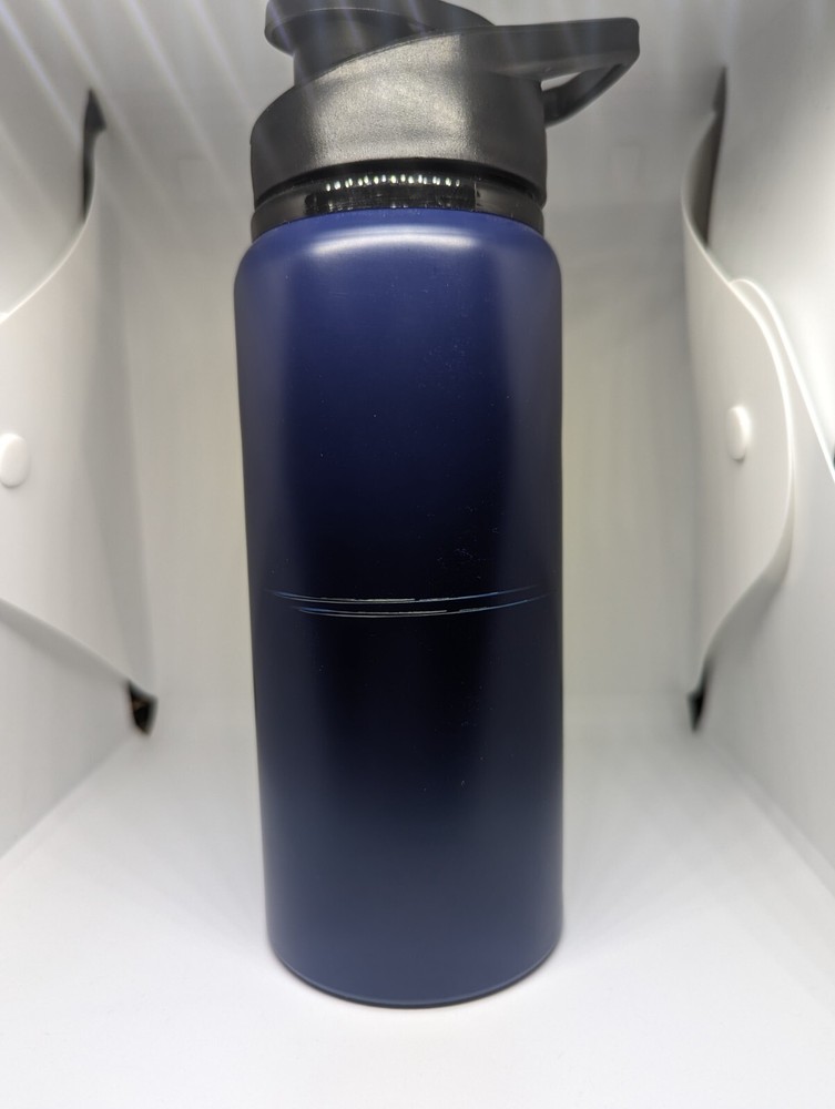 water bottle aluminum with fish logo