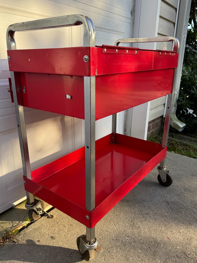 Matco Tools SP8230 Single Drawer Rolling Service Tool Cart w/Lid