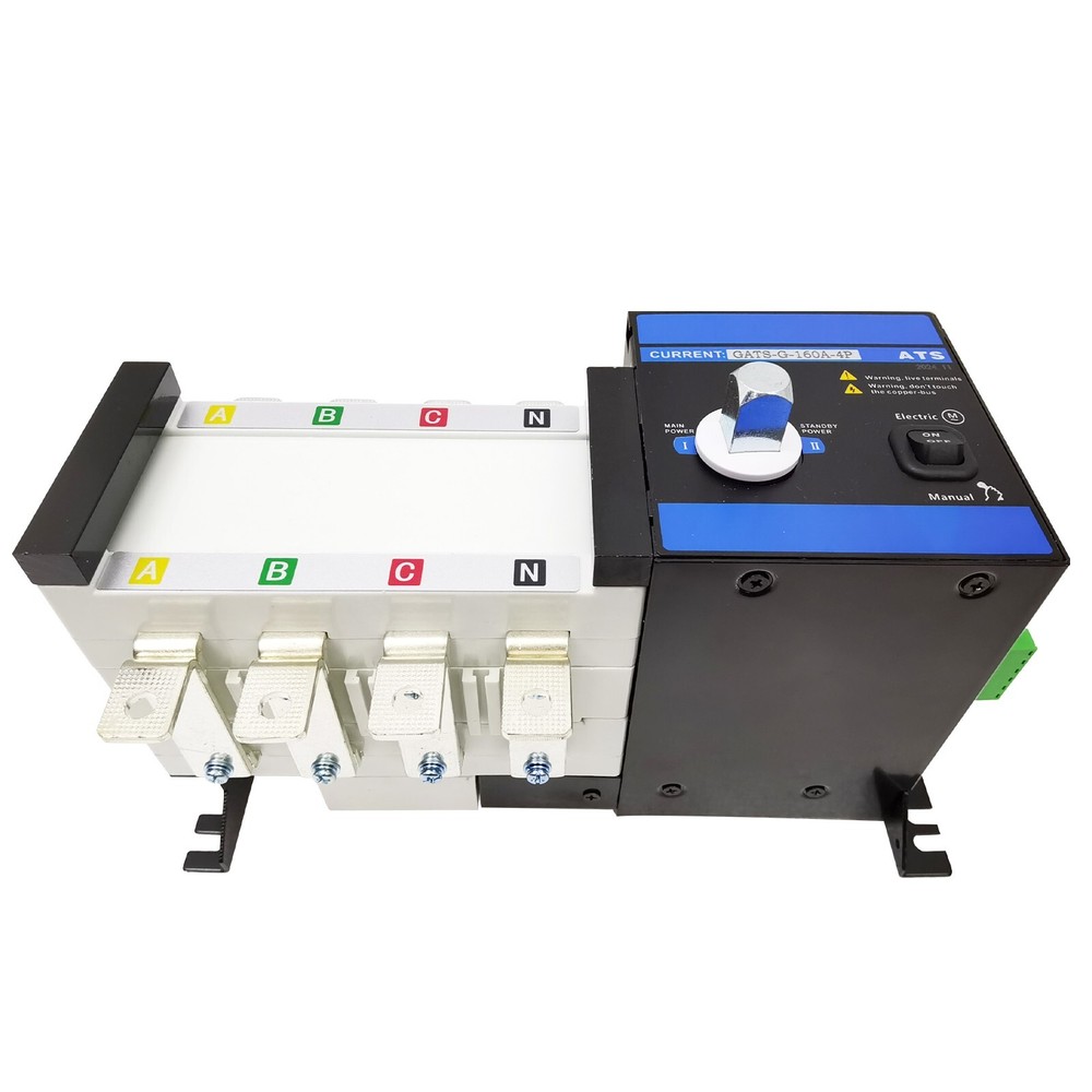 160A Intelligent ATS Dual Power Automatic Transfer Switch Motor Parts