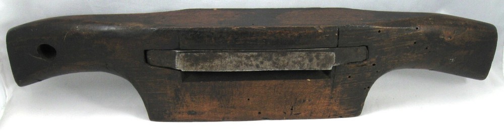 19th Century Spokeshave, Marked "Gardner Bristol", Impressed Owners' Initials