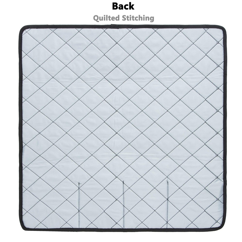 PACMAXI Sewing Machine Pad for Table with Pockets, 6-Mandala Pattern