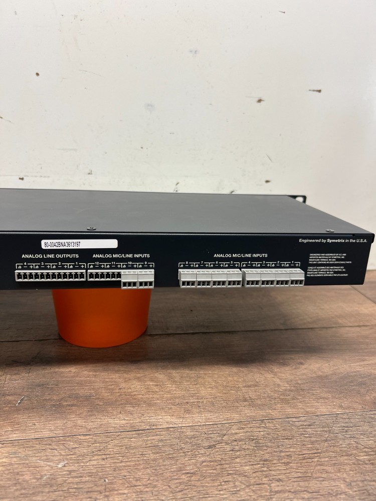 Symetrix Jupiter 12 DSP Audio Processor No Power supply