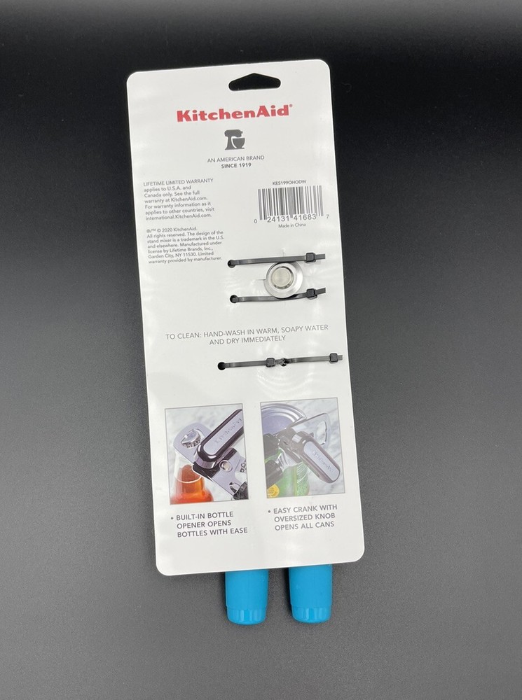 Kitchenaid Multi-function Can Opener NEW with Bottle Opener Ocean Drive