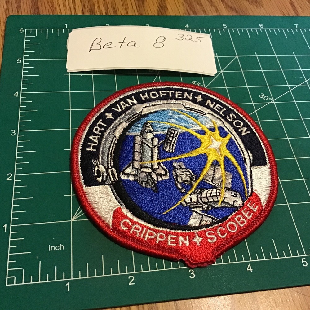 NASA Space Shuttle Crew Patch Crippen & Scobee
