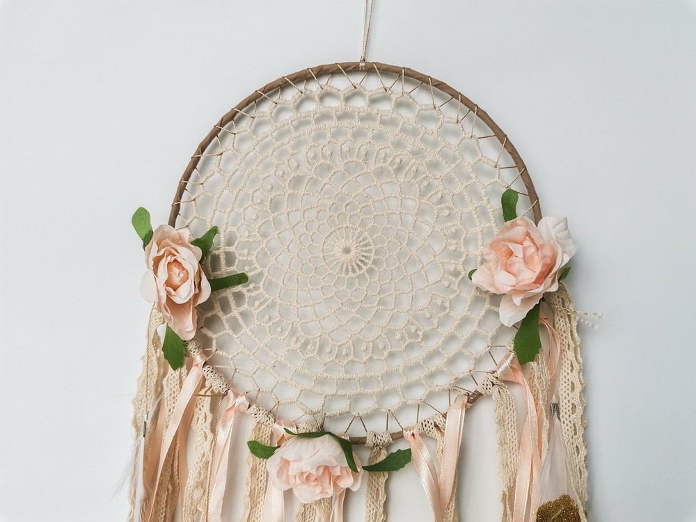 Gold Boho Dreamcatcher