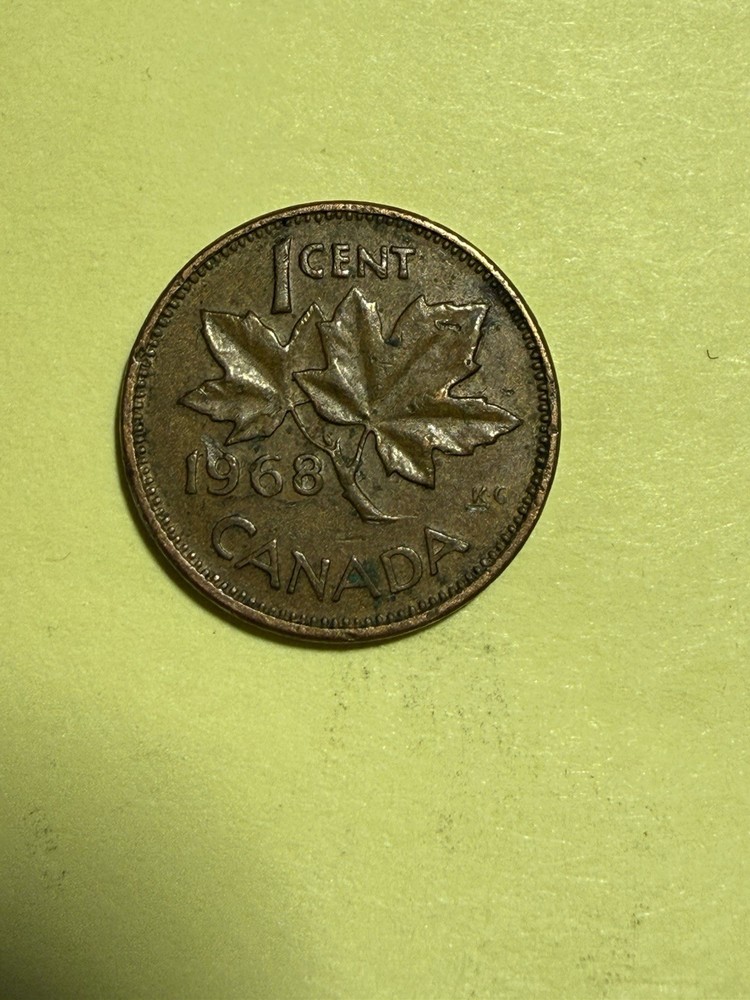 1968 Canada One Cent-Circulated