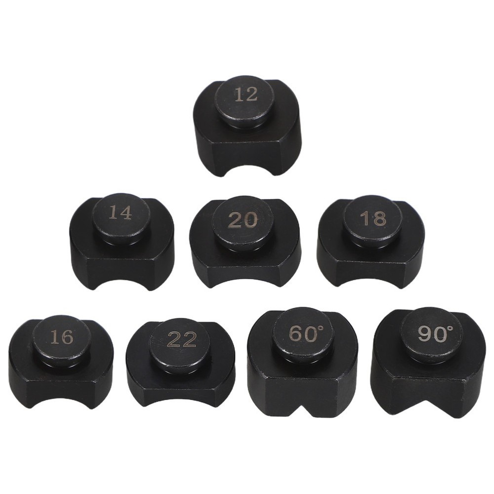 8 Pcs Bending Mold Bender Tool for Spoon Rings Convenient Dies