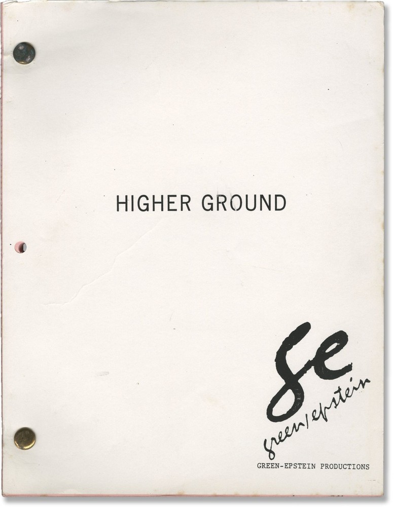 Robert Day HIGHER GROUND Original teleplay script for the 1988 #142395